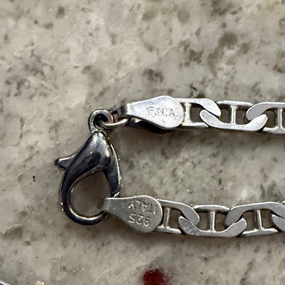 Silver Chain Necklace - Picture 2 of 3